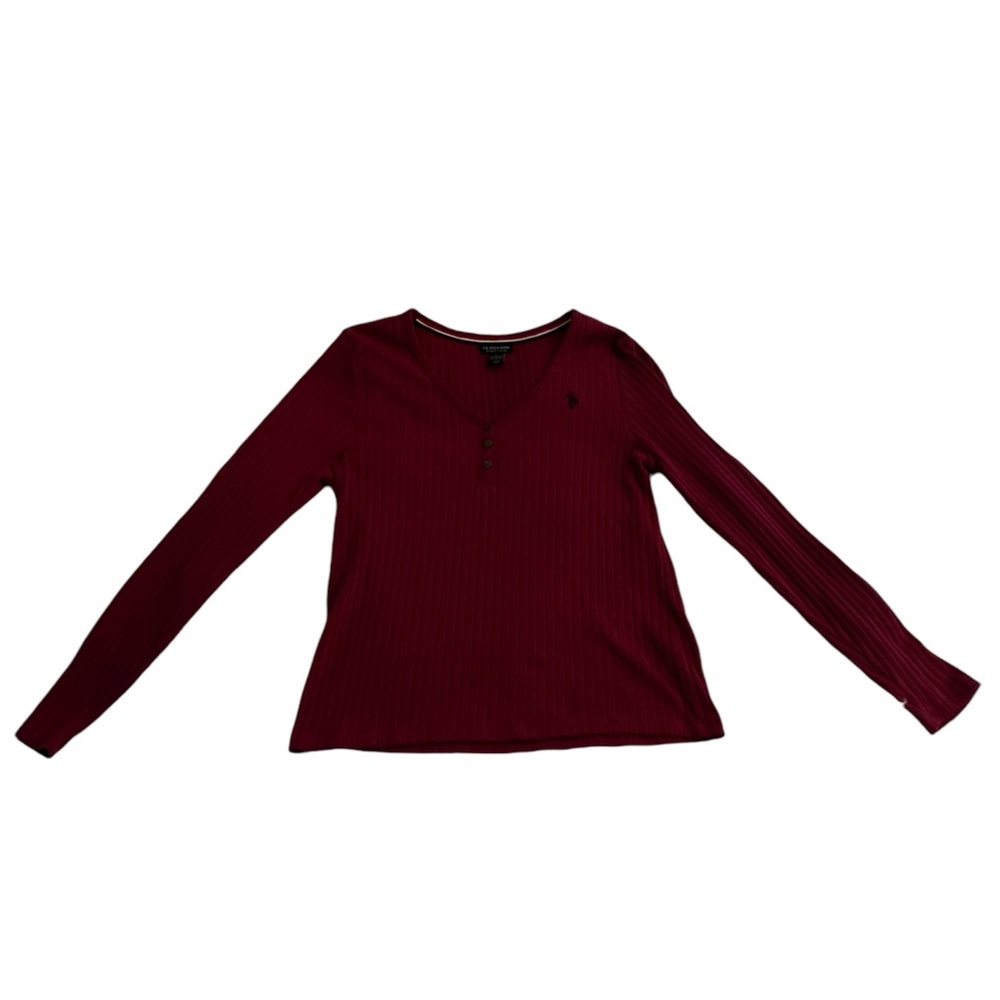 Maroon Polo sweater size L